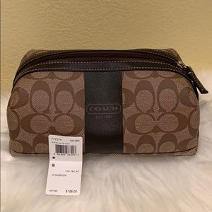 Coach travel pouch / cosmetic case